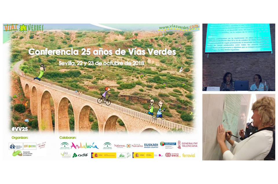 Broche final a la Conferencia 25 aos de Vas Verdes: Declaracin de Sevilla por el futuro de las Vas Verdes espaolas