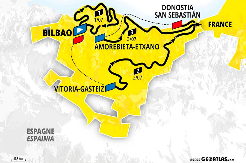 El Tour, una oportunidad de oro para dar a conocer Euskadi entre los cicloturistas de todo el mundo