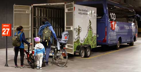 Discover the Bike Bus on the Girona Greenways (Vies Verdes de Girona)