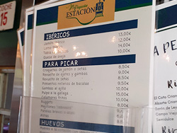 Bar restaurante La pequea estacin