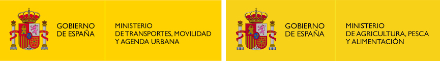 Logos de los Ministerios de apoyo