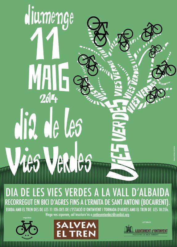 Marcha ciclista por la Va Verde del Xixarra (Alicante)