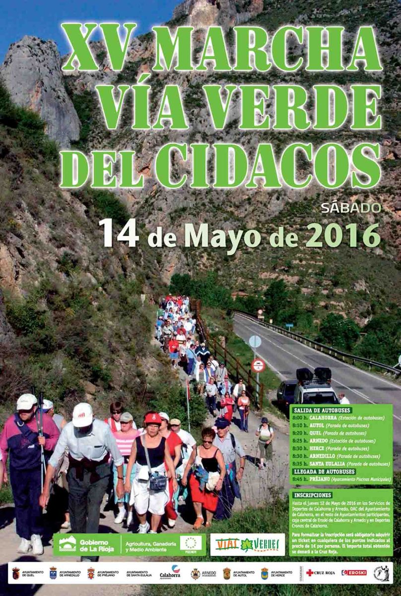 Actividades en las Vas Verdes de la Rioja: 14 de mayo