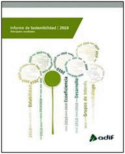 Vas Verdes en el Informe de Sostenibilidad 2010 de Adif
