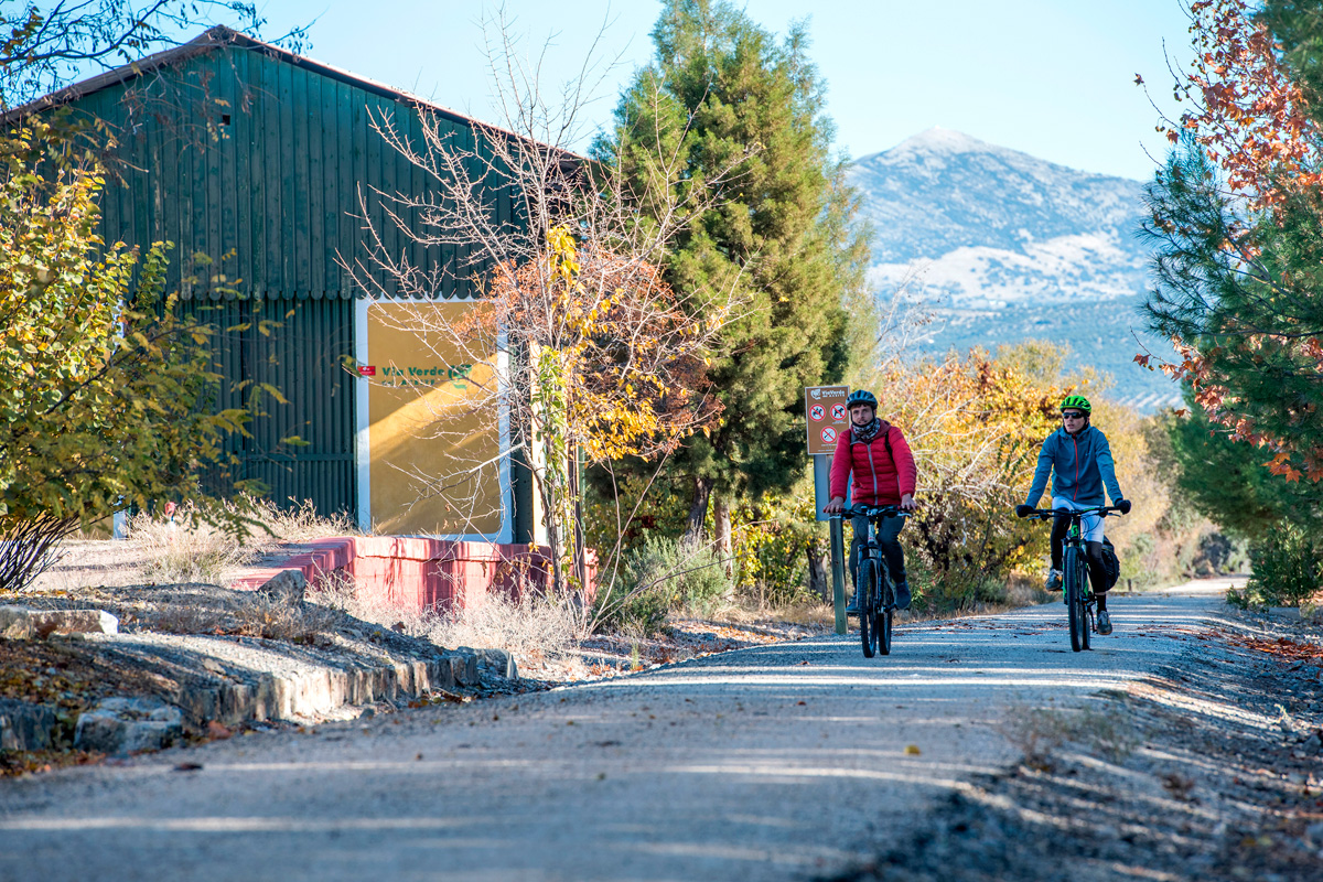 Camino Natural Vía Verde del Aceite - Inicio Jaén