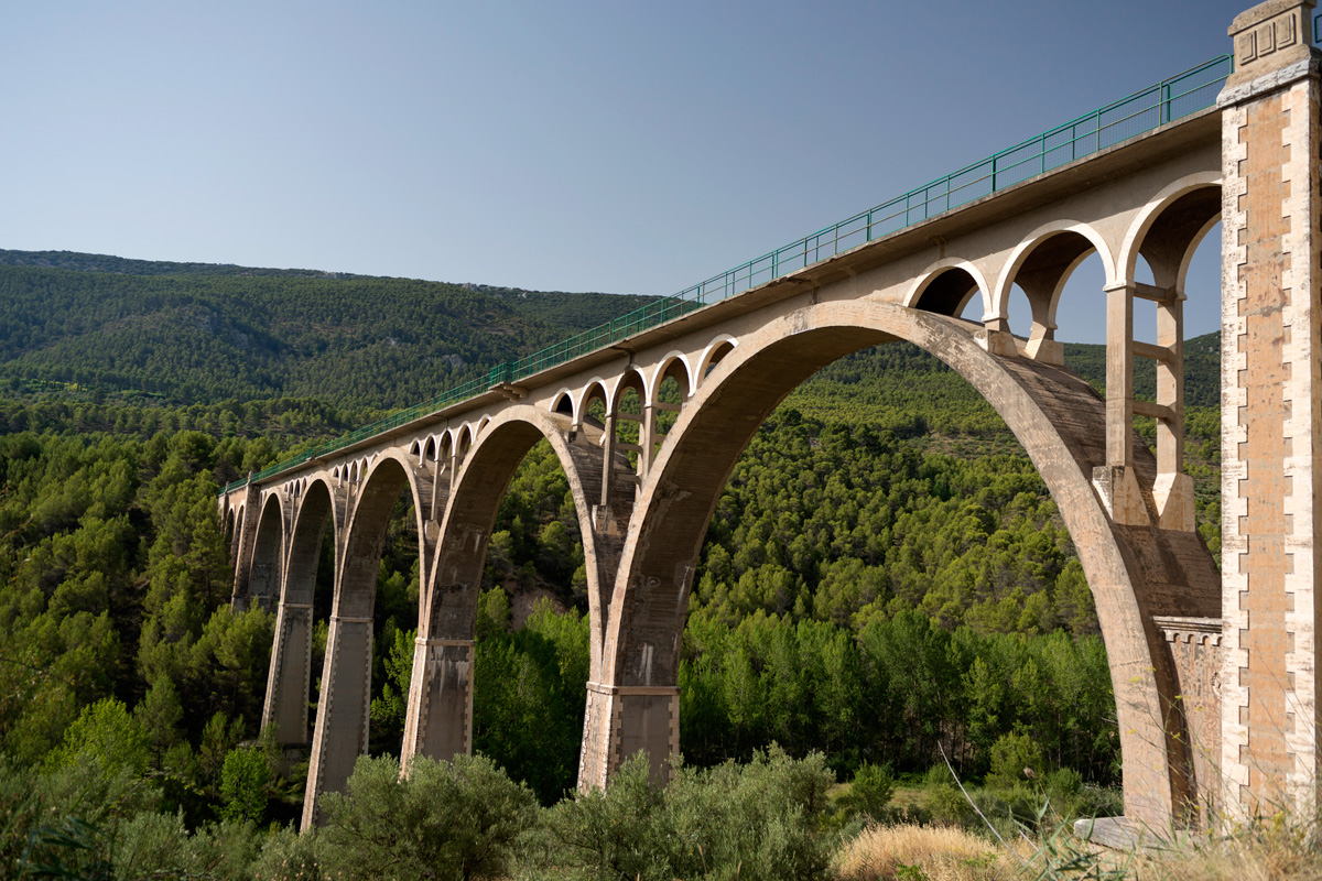 Vía Verde de Alcoi - Los viaductos del Polop y el barranc de la Batalla