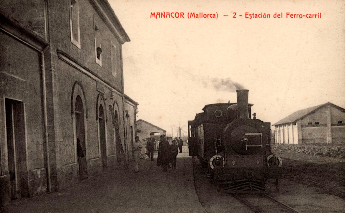Vía Verde Manacor-Artá - Historia del ferrocarril