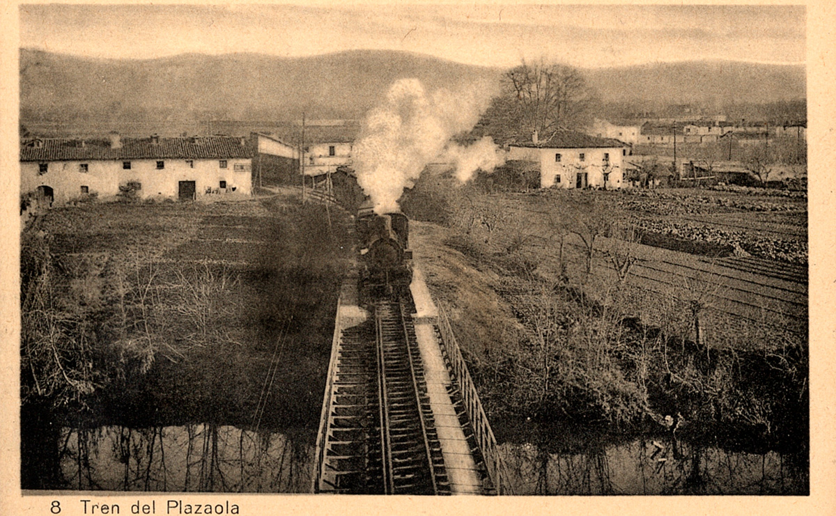 Vía Verde del Plazaola-Leitzaran - Historia del ferrocarril