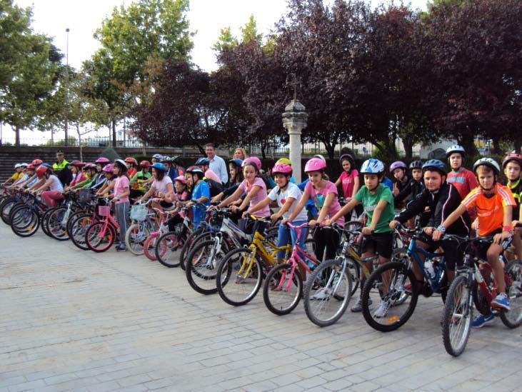 Marcha cicloturista por la Va Verde del Poblete (Ciudad Real)