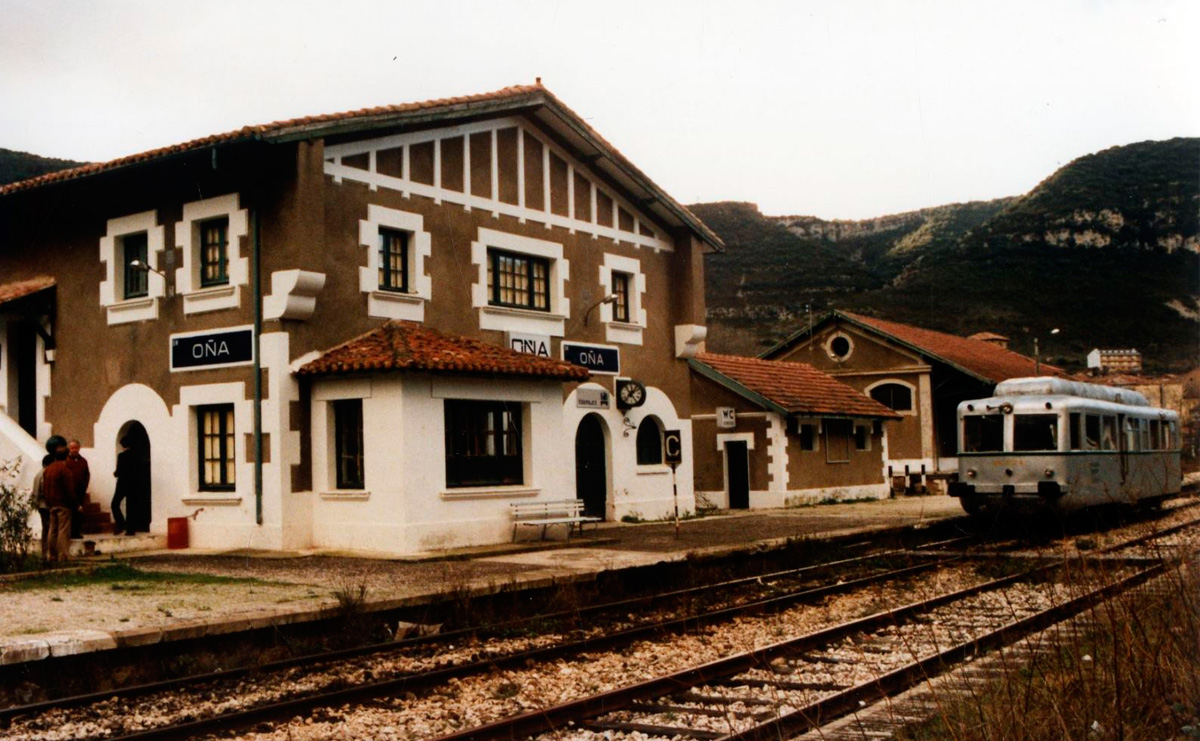 Vía Verde del FC Santander - Mediterráneo (Valcorba - Ciria) - Historia del Ferrocarril