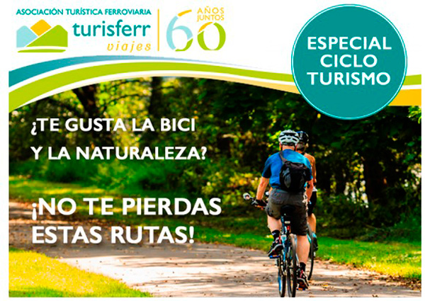 Las Vas Verdes de Galicia comercializadas por Turisferr, la agencia de viajes de la Asociacin Turstica Ferroviaria