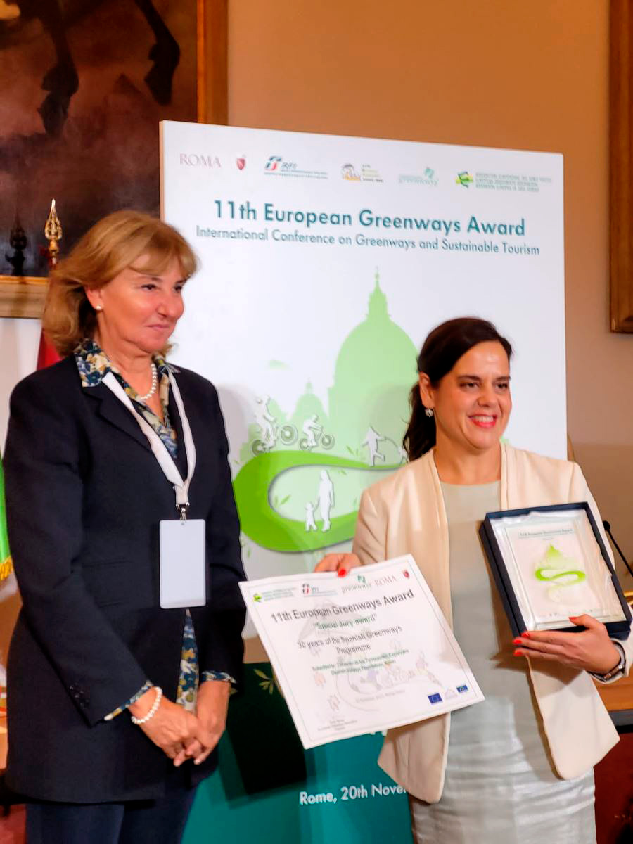 Premio Especial del Jurado, para los 30 años del programa de Vías Verdes españolas.