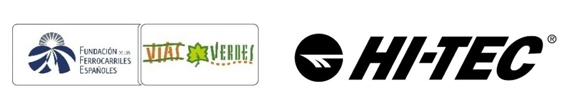 Logo FFE y Vas Verdes junto al de Hi-Tec