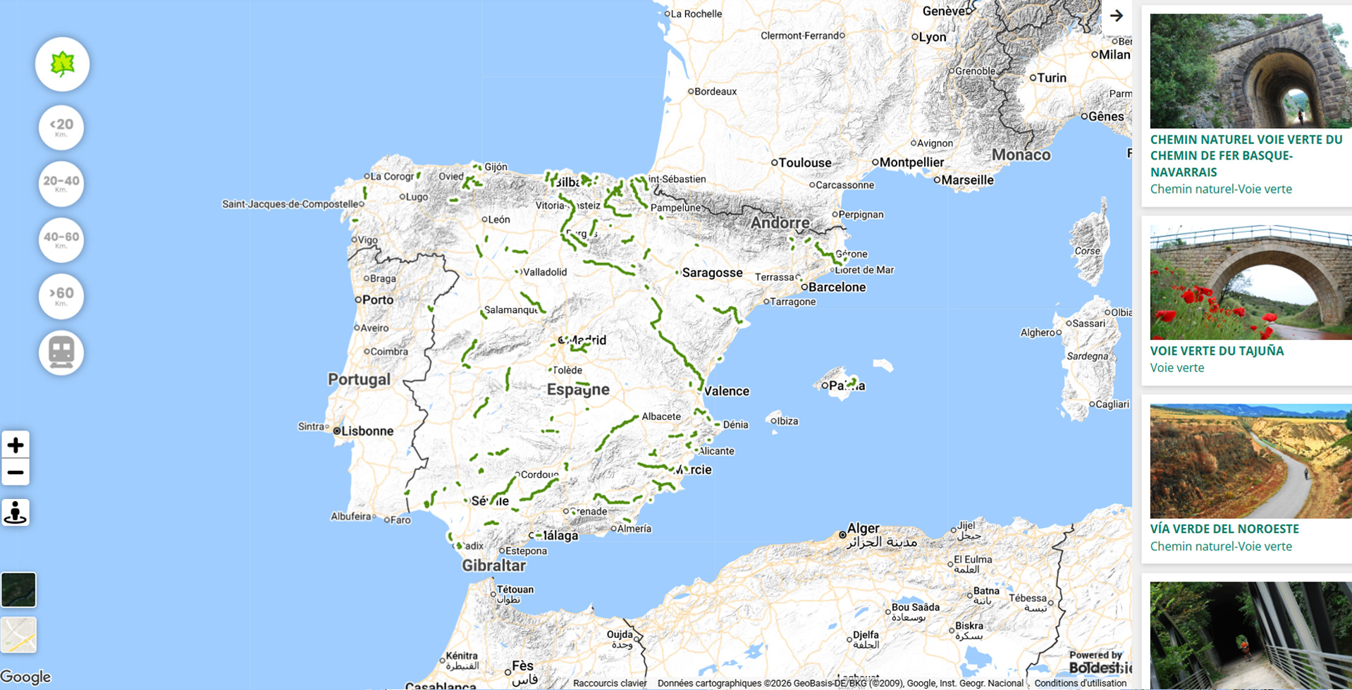 Mapa V�as Verdes