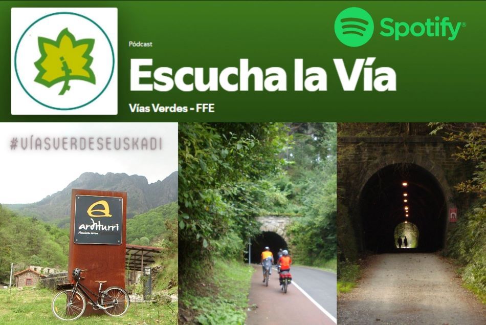 Segunda entrega de los podcast de las Vas Verdes de Euskadi: Montes de Hierro, Arditurri y Plazaola  Leitzaran