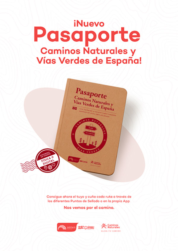 Pasaporte Caminos Naturales y Vas Verdes